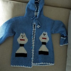 Handmade toddler cardigan